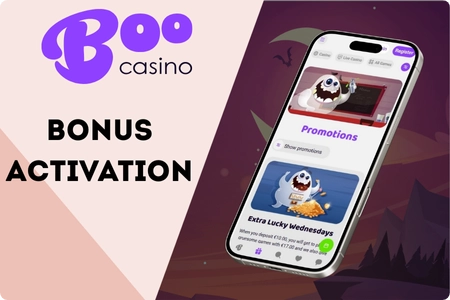 Boocasino Bonus Activation